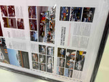 SPECIAL PE CAR BOOK PRINT PROOFS FRAMED