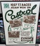 Collection of Castrol Framed Posters/Prints