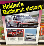 1993 Holden's Bathurst Victory Poster mounted to board