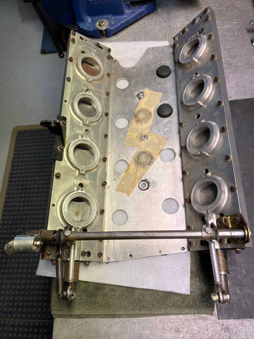 Perkins Engineering Prototype Slide Manifold including multiple spare parts