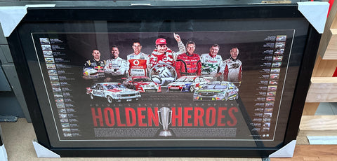 Holden Heroes Framed Print