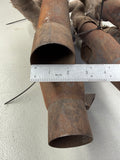 USED PE 18 Degree Header Pipes