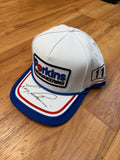 1991 Perkins Engineering #05 #11 Retro Cap SIGNED BY LARRY PERKINS