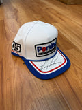 1991 Perkins Engineering #05 #11 Retro Cap SIGNED BY LARRY PERKINS