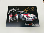 2022-1982 HDT Retro Autograph Card Signed by Larry & Jack Perkins