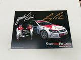 2022-1982 HDT Retro Autograph Card Signed by Larry & Jack Perkins