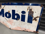 Original Mobil Metal Sign