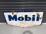 Original Mobil Metal Sign