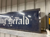 Original The Sydney Morning Herald illuminated sign