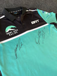 Snowy River Racing BRT Polo Shirt signed by James Courtney & Jack Perkins