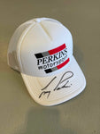 Perkins Motorsport Retro Truckers Cap Signed by Larry Perkins