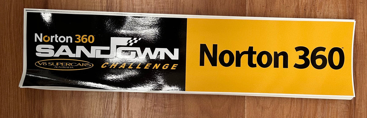 Norton 360 Sandown Challenge V8Supercars Decals – Perkins Motorsport