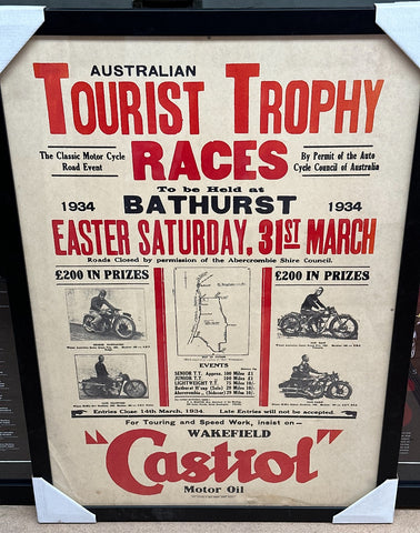 Collection of Castrol Framed Posters/Prints