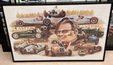 Collection of Castrol Framed Posters/Prints