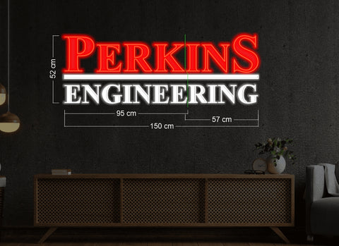 Engineering Neon Signs Perkins Engineering Neon Sign - MADE TO ORDER – Perkins Motorsport